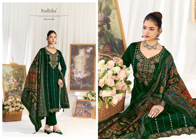 Azara zeenat buy dress material wholesale surat textile catalogue